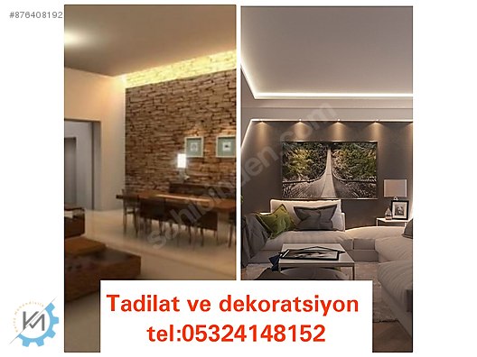 Ev Ve Ofislerinize Tadilat Ve Dekorasyon Yapilir Ic Cephe Boyasi Ve Yapi Malzemeleri Sahibinden Com Da 876408192