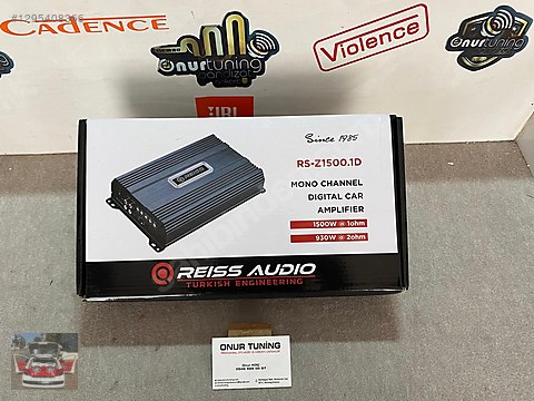 Amplifiers / REISS AUDIO RS-Z1500.1D MONO AMFİ on sahibinden.com