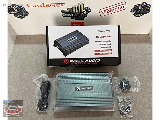 Amplifiers / REISS AUDIO RS-Z1500.1D MONO AMFİ on sahibinden.com