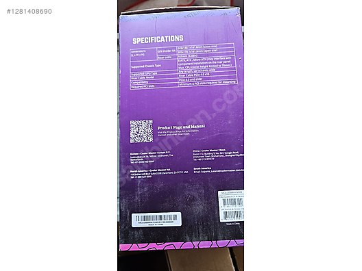 Cooler Master Vertical GPU Holder Kit V3 - PCle 4.0 Riser Dahil - Alışveriş :: Sıfır, İkinci El Ürünlerle sahibinden.com'da