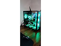 snt dijital göstergeli pc kasası fansız boş kasa KFG #1234408829