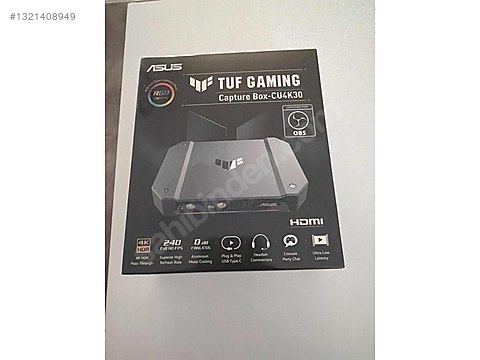 ASUS TUF Gaming Capture Box CU4K30 sahibinden.comda - 1321408949