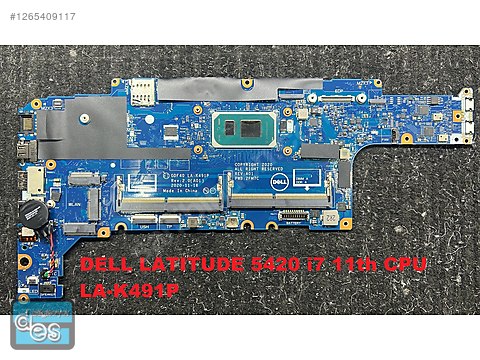 とら① DELL Latitude 5420 i7 CPU SIFIR ANAKART LA-K491P sahibinden.comda