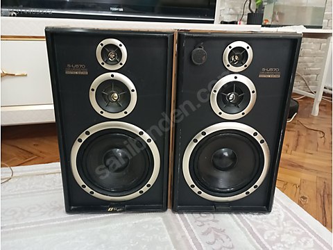 Sansuı 80 watt 8 ohm - İkinci El Sansui Set Hoparlörü Hoparlör