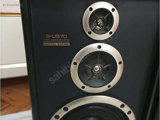 Sansuı 80 watt 8 ohm - İkinci El Sansui Set Hoparlörü Hoparlör