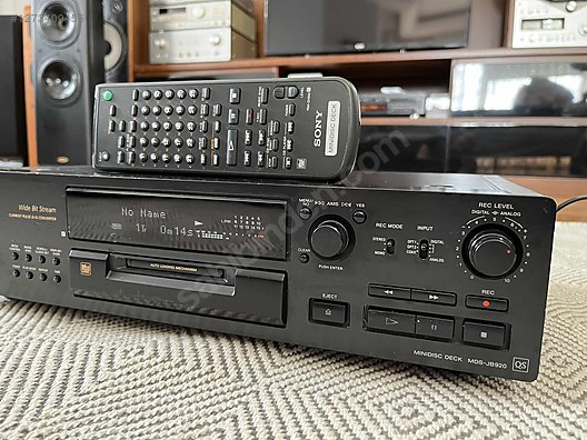 SONY MDS JB920 QS Minidisc . Md player on sahibinden.com - 1273409455