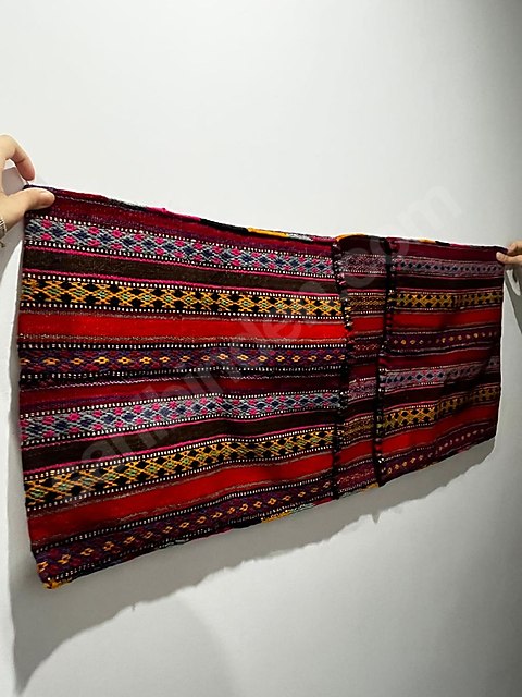 Antika el dokuması at heybe