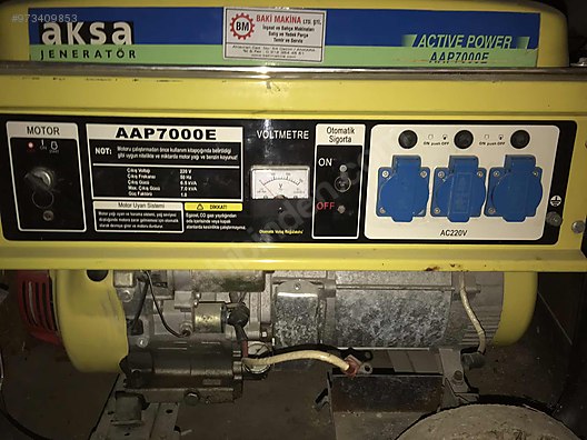 aksa jenerator aap7000e 7 kva turkiye nin ilan sitesi sahibinden com da 973409853 aksa jenerator aap7000e 7 kva turkiye nin ilan sitesi sahibinden com da 973409853