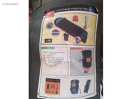 İkinci El ve Sıfır Alışveriş / Spor / Doğa Sporları / Kampçılık & Outdoor / Uyku Tulumu