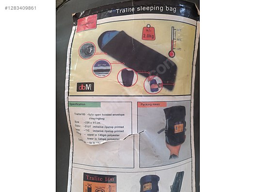 İkinci El ve Sıfır Alışveriş / Spor / Doğa Sporları / Kampçılık & Outdoor / Uyku Tulumu
