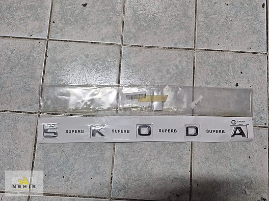 657853687C2ZZ SKODA YAZISI SIFIR ORJİNAL SCALA-SUPER B-OCTAVİA