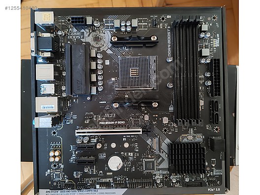 MSI PRO B550M-P GEN3 ANAKART - Anakart ve Tüm Masaüstü Bilgisayar Parçaları sahibinden.com'da