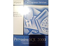 Pervasive.SQL 2000 Workstation Sealed Manual + Original CD (Ko