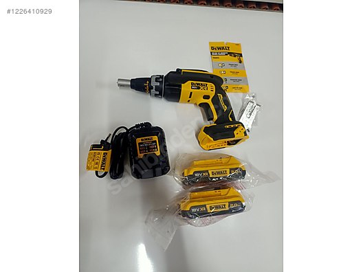 Dewalt dcf630 son seri yeni nesil kömürsüz alçıpan vidalama
