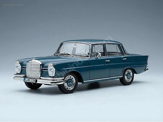 Mercedes Benz 220 S - W111 Kırlangıç Kasa - 1:18 NOREV Diecast on