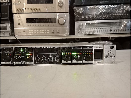 BEHRİNGER ZMX8210 V2 PROFESYONEL 8 KANALI MİXER sahibinden.comda