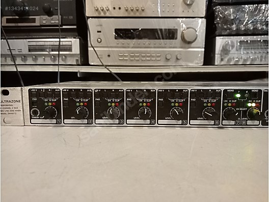 Behringer HALOS ringsクローン 上代2.1万 BEHRİNGER ZMX8210 V2 PROFESYONEL 8 KANALI MİXER sahibinden.comda