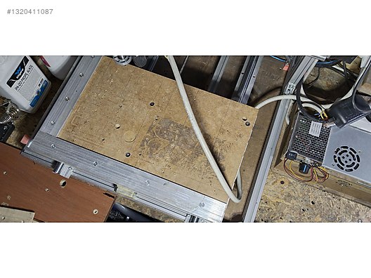 500W CNC Router Makinesi | DLC32 | TMC2209 | 240x400 mm Çalışma