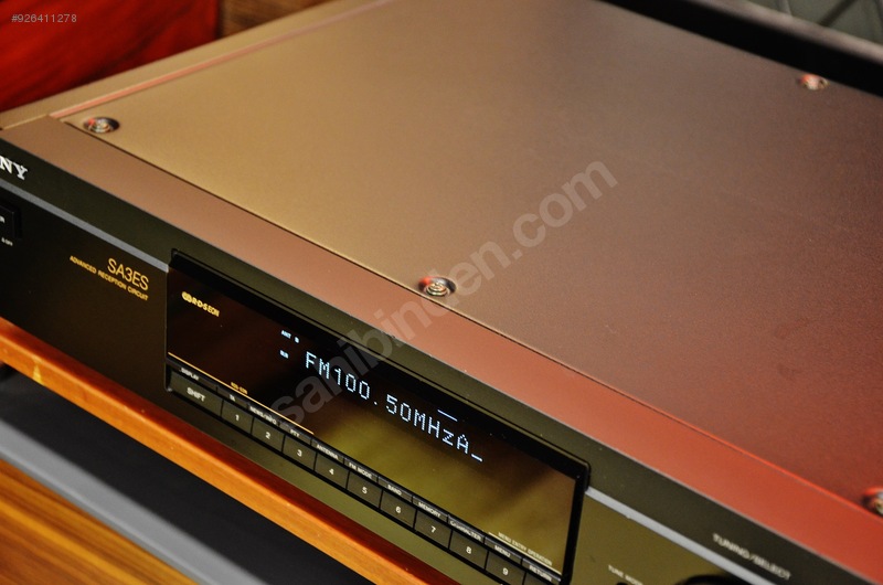 Sony STSA3ES AM/FM Stereo Tuner (1996) Tuner ve Ev Ses Sistemleri