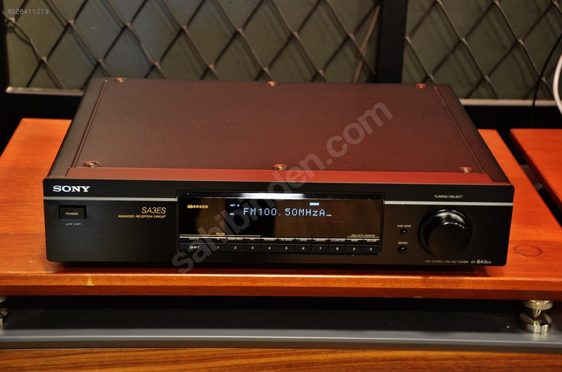 Sony STSA3ES AM/FM Stereo Tuner (1996) Tuner ve Ev Ses Sistemleri