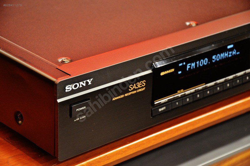 Sony STSA3ES AM/FM Stereo Tuner (1996) Tuner ve Ev Ses Sistemleri