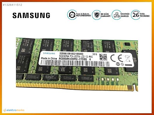 Samsung DDR4 64GB PC4-2666V 2666MHZ REG M386A8K40BM2-CTD