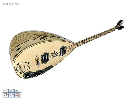 Unosell Kelebek (Akçaağaç) Uzun Sap Bağlama / Saz - 1322411627