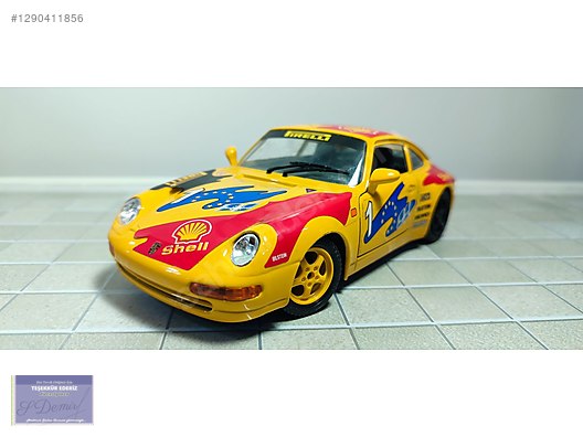 Porsche 911 Carrera 1988 ミニカー Burago Diecast Model 1:24 Porsche Araba - 1290411856