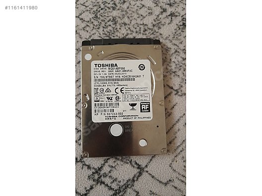 500 gb hdd 5400 rpm harddisk at sahibinden.com - 1161411980