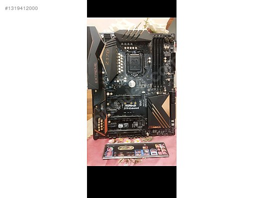 Asrock Z170 Extreme 6 anakart. Usb 3.2 Type-c. Son fiyat