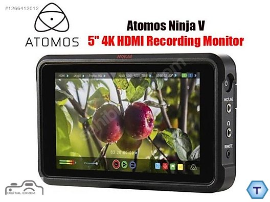 ATOMOS NİNJA V HDMİ KAYITÇI MONİTÖR sahibinden.comda - 1266412012