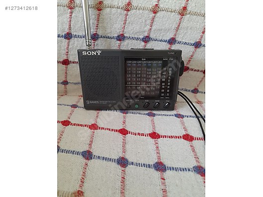 Sony Analog Portatif Radyo - Orijinal Japon Sony icf-sw 22