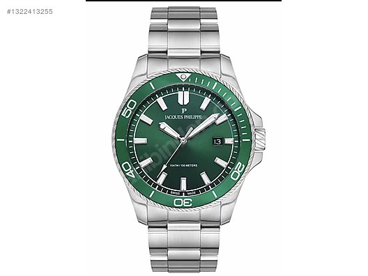 Jacques Phlippe / Jacques Philippe Swiss Made JPQGS1413X6 Yeşil