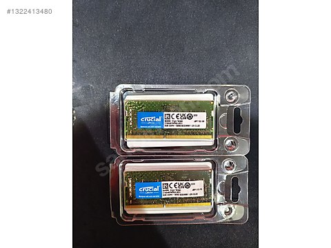 Crucial 2x8 GB (16 GB) DDR4 3200 Mhz SODIMM LAPTOP RAM on