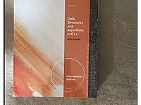 Data structures and algorithms in C++