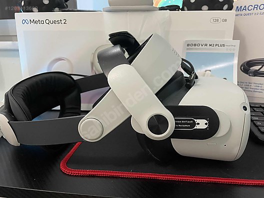 Sıfırdan farksız Quest 2, Bobo Vr Başlık, batarya, kablo, kılıf, - VR Gözlük Markaları sahibinden.com'da