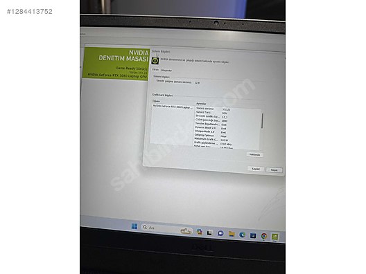 AMD Ryzen 7 Dell Oyuncu Laptop