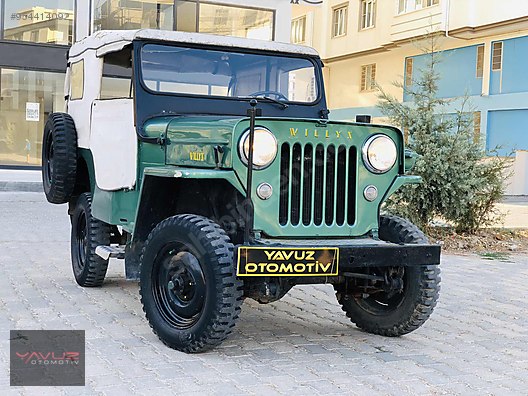 galeriden satilik 1953 model 5000 km jeep willys 99 500 tl 954414092