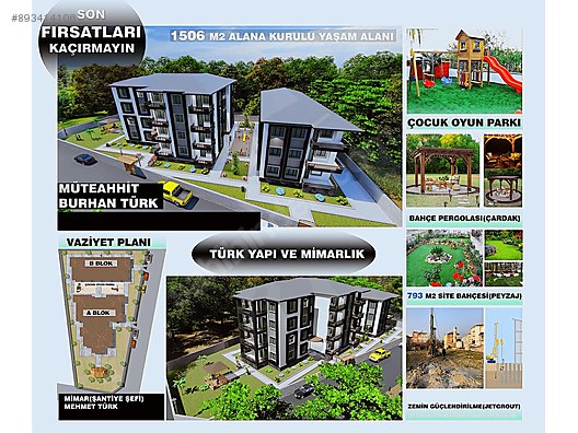 Iznigin En Guzel Sitesi 793 M2 Site Bahcesi Cocuk Parki Pergola Satilik Daire Ilanlari Sahibinden Com Da 893414106