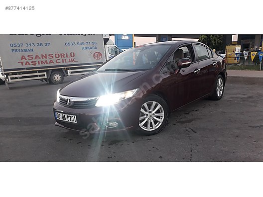 Honda Civic 1 6i Vtec Eco Elegance Sahibinden 2012 Orjinal Degisensiz Fb 7 Civic At Sahibinden Com 877414125
