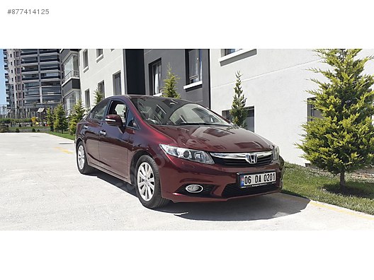 Honda Civic 1 6i Vtec Eco Elegance Sahibinden 2012 Orjinal Degisensiz Fb 7 Civic At Sahibinden Com 877414125