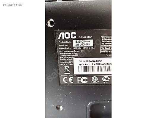 İkinci El ve Sıfır Alışveriş / Bilgisayar / Monitör / LED & LCD Monitör