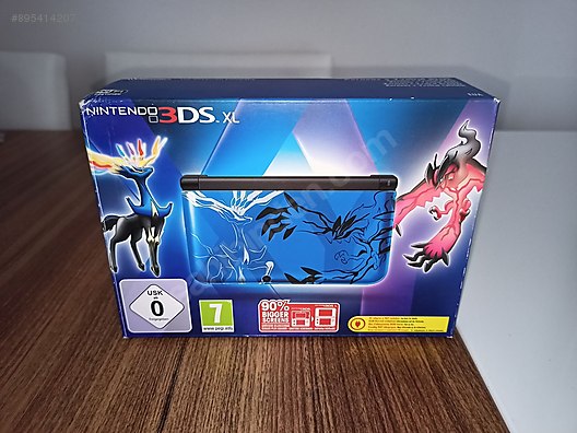 nintendo 3ds xl xerneas yveltal blue