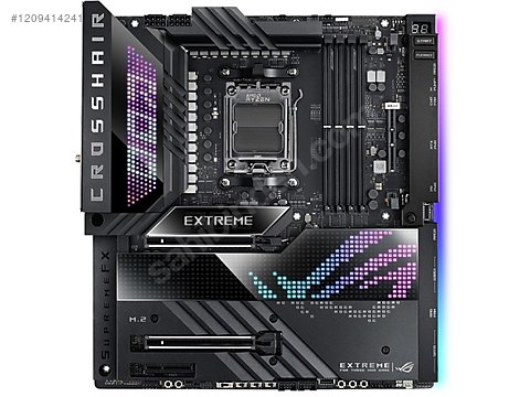 ASUS ROG CROSSHAIR X670E EXTREME AMD 7000 ve 9000 serisi Anakart ve Tum Masaustu Bilgisayar Parcalar sahibinden da 1209414241