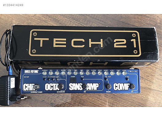 TECH 21 BASS FLY RIG - Prosesör ve Diğer Enstrüman Yan Ekipmanları