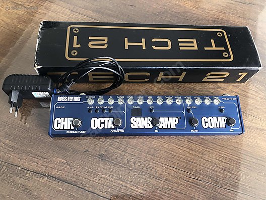 TECH 21 BASS FLY RIG - Prosesör ve Diğer Enstrüman Yan Ekipmanları