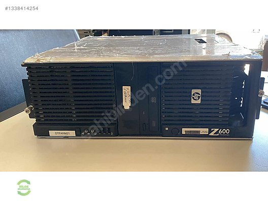 HP Z600 1X5570 CPU 6 GB RAM 1GB EKRAN KARTI sahibinden.comda