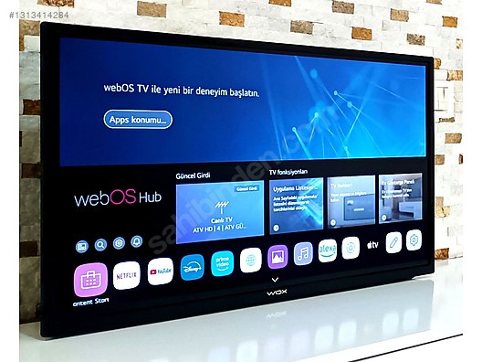 32 inç 82 ekran awox vebos smrt LED TV - İkinci El Awox LED & LCD