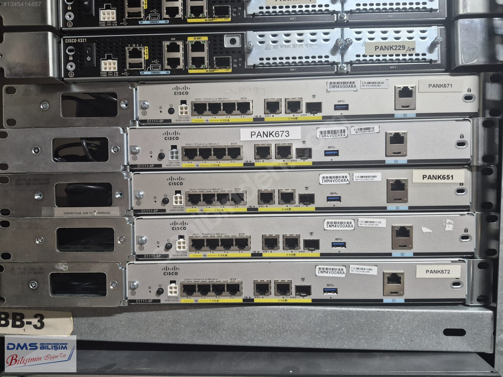 Cisco 4p Router Cisco Router Cisco C1111-4P Router Ağ yönlendirici sahibinden.comda ...
