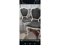 6 adet gürgen ağacından hiç kullanılmamış sıfır sandalye #1216414718